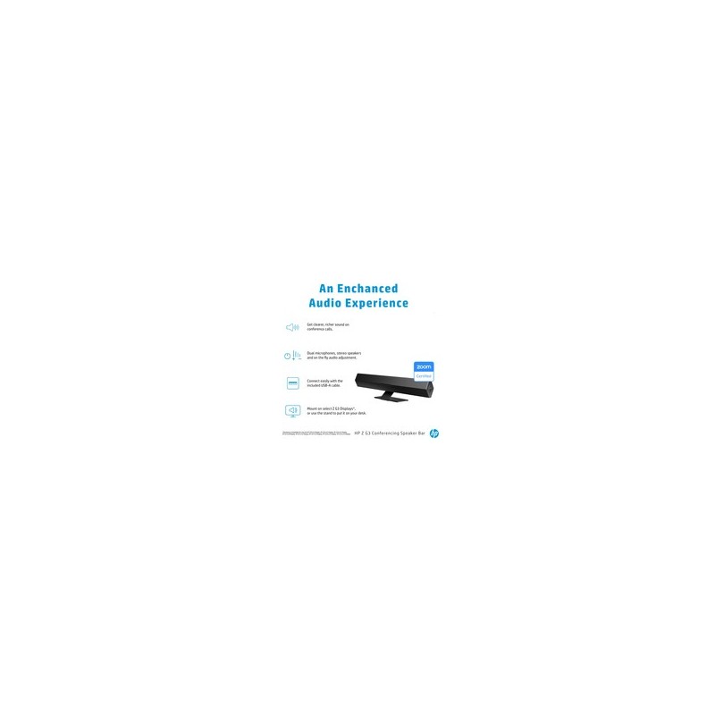 HP Z G3 Soundbar Sort HP Z G3 Soundbar Sort